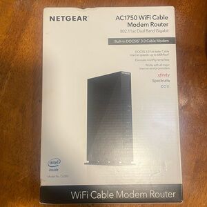 NETGEAR AC1750 WiFi Cable Modem Router
